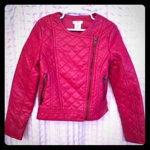 Joe Fresh girls jacket. Ne. sz 6-7. Fuschia